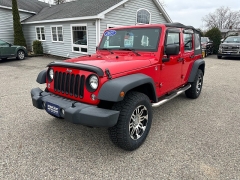 Used 2015  Jeep Wrangler Unlimited 4d Convertible Sport at Headlight Motor Group near Lewiston&comma; ME