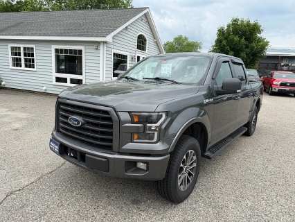 Used 2017 Ford F-150 4WD SuperCrew XLT 5 1/2 at Headlight Motor Group near Lewiston, ME