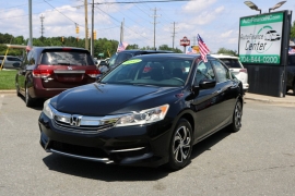 Used 2017 Honda Accord Sedan 4d LX CVT at Auto Finance Center near Matthews, NC