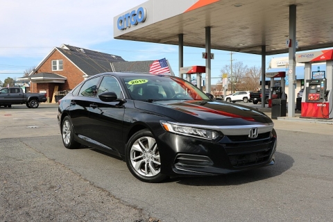 Used 2019 Honda Accord Sedan 4d LX 1.5L at Auto Finance Center near Matthews, NC