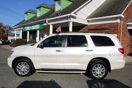 Used 2014  Toyota Sequoia 4d SUV 4WD Platinum FFV at Auto Finance Center near Matthews, NC