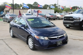 Used 2007  Honda Civic Sedan 4d LX Auto at Auto Finance Center near Matthews, NC