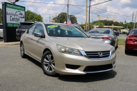 Used 2014 Honda Accord Sedan 4d LX CVT at Auto Finance Center near Matthews, NC