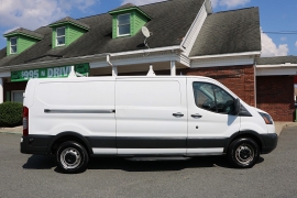 Used 2018 Ford Transit 350 Cargo Van Low Roof Van LWB w/Right Sliding Door at Auto Finance Center near Matthews, NC