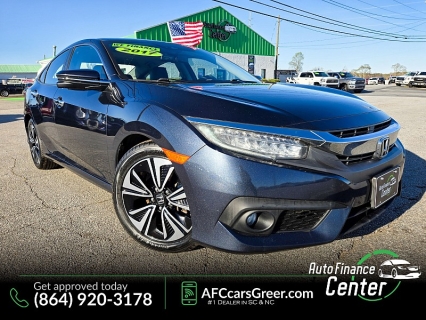 Used 2017 Honda Civic Sedan 4d Touring at Auto Finance Center near Matthews, NC