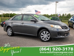 Used 2013 Toyota Corolla 4dr Sdn (Natl) at Auto Finance Center near Matthews, NC