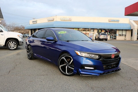 Used 2018 Honda Accord Sedan 4d Sport 2.0T CVT at Auto Finance Center near Matthews, NC