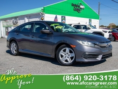  2016 Honda Civic Sedan 4d LX CVT at Auto Finance Center near Matthews, NC