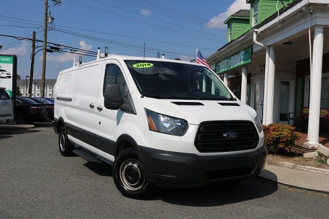 Used 2018 Ford Transit 350 Cargo Van Low Roof Van LWB w/Right Sliding Door at Auto Finance Center near Matthews, NC