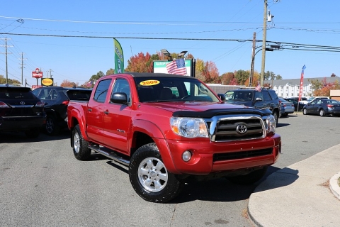 Used 2009 Toyota Tacoma 2WD D-Cab PreRunner Short Bed at Auto Finance Center near Matthews, NC