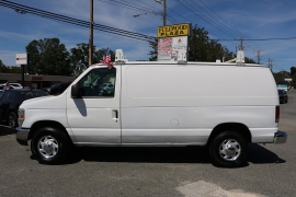 Used 2010  Ford Econoline Cargo Van E-250 at Auto Finance Center near Matthews&comma; NC