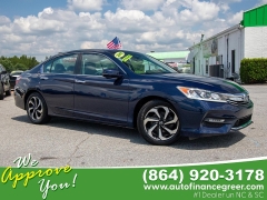 Used 2016 Honda Accord Sedan 4d EX-L at Auto Finance Center near Matthews, NC
