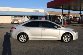 Used 2020  Toyota Corolla 4d Sedan LE at Auto Finance Center near Matthews&comma; NC