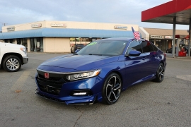 Used 2018  Honda Accord Sedan 4d Sport 2&period;0T CVT at Auto Finance Center near Matthews&comma; NC