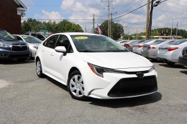Used 2020 Toyota Corolla 4d Sedan LE at Auto Finance Center near Matthews, NC