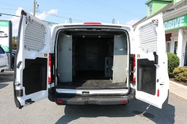 Used 2018 Ford Transit 350 Cargo Van Low Roof Van LWB w/Right Sliding Door at Auto Finance Center near Matthews, NC