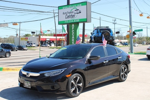 Used 2017 Honda Civic Sedan 4d Touring at Auto Finance Center near Matthews, NC
