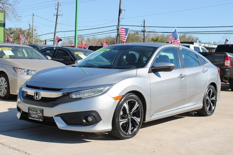 Used 2016 Honda Civic Sedan 4d Touring at Auto Finance Center near Matthews, NC