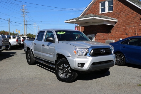 Used 2013 Toyota Tacoma 2WD Double Cab PreRunner V6 Short Bed at Auto Finance Center near Matthews, NC