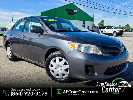 Used 2011 Toyota Corolla 4dr Sdn (Natl) at Auto Finance Center near Matthews, NC