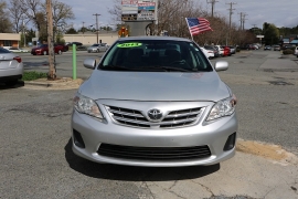 Used 2013  Toyota Corolla 4dr Sdn &lpar;Natl&rpar; at Auto Finance Center near Matthews&comma; NC