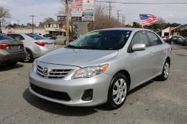 Used 2013  Toyota Corolla 4dr Sdn &lpar;Natl&rpar; at Auto Finance Center near Matthews&comma; NC