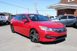 Used 2017  Honda Accord Sedan 4d Sport CVT at Auto Finance Center near Matthews&comma; NC
