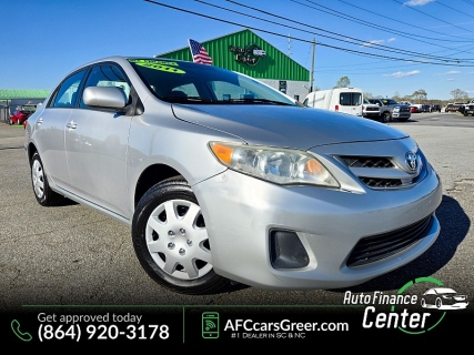 Used 2011 Toyota Corolla 4dr Sdn (Natl) at Auto Finance Center near Matthews, NC