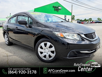 Used 2014 Honda Civic Sedan 4d LX CVT at Auto Finance Center near Matthews, NC