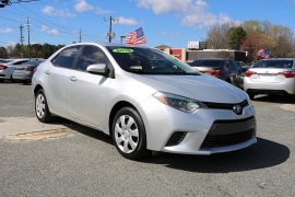 Used 2016  Toyota Corolla 4dr Sdn &lpar;Natl&rpar; at Auto Finance Center near Matthews&comma; NC
