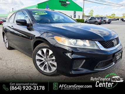 Used 2015 Honda Accord Coupe 2d LX-S CVT at Auto Finance Center near Matthews, NC