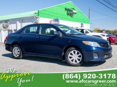 Used 2013  Toyota Corolla 4dr Sdn (Natl) at Auto Finance Center near Matthews, NC