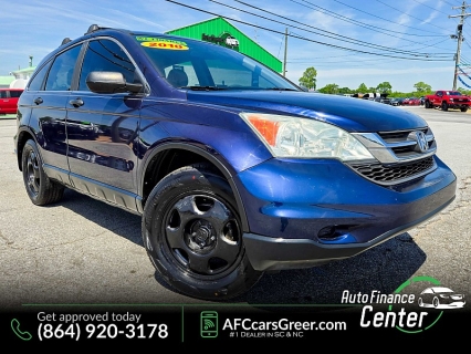 Used 2010 Honda CR-V 4d SUV FWD LX at Auto Finance Center near Matthews, NC