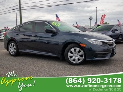 Used 2018 Honda Civic Sedan 4d LX CVT at Auto Finance Center near Matthews, NC