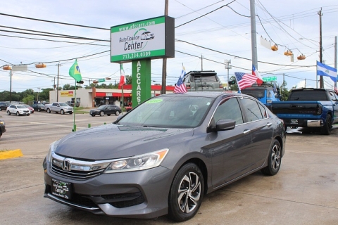 Used 2017 Honda Accord Sedan 4d LX CVT at Auto Finance Center near Matthews, NC