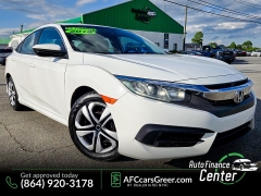 Used 2018  Honda Civic Sedan 4d LX CVT at Auto Finance Center near Matthews&comma; NC