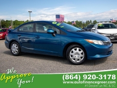 Used 2012 Honda Civic Sedan 4d LX Auto at Auto Finance Center near Matthews, NC