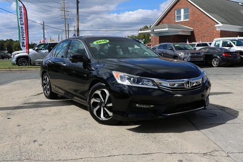 Used 2016 Honda Accord Sedan 4d EX-L V6 at Auto Finance Center near Matthews, NC