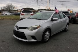 Used 2015  Toyota Corolla 4dr Sdn &lpar;Natl&rpar; at Auto Finance Center near Matthews&comma; NC