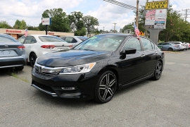 Used 2017  Honda Accord Sedan 4d Sport CVT at Auto Finance Center near Matthews&comma; NC