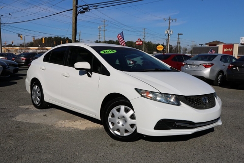 Used 2015 Honda Civic Sedan 4d LX 5spd at Auto Finance Center near Matthews, NC