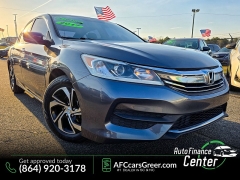  2017 Honda Accord Sedan 4d LX CVT at Auto Finance Center near Matthews&comma; NC