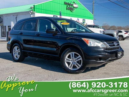 Used 2010 Honda CR-V 4WD 5dr EX-L at Auto Finance Center near Matthews, NC