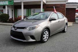 Used 2014  Toyota Corolla 4dr Sdn (Natl) at Auto Finance Center near Matthews, NC