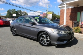 Used 2016  Honda Accord Sedan 4d LX CVT at Auto Finance Center near Matthews&comma; NC