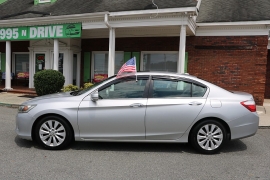 Used 2013 Honda Accord Sdn 4dr I4 CVT EX-L at Auto Finance Center near Matthews, NC