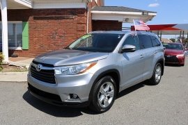 Used 2015  Toyota Highlander AWD 4dr V6 Limited &lpar;Natl&rpar; at Auto Finance Center near Matthews&comma; NC