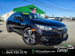 Used 2017  Honda Civic Sedan EX-L CVT at Auto Finance Center near Matthews&comma; NC