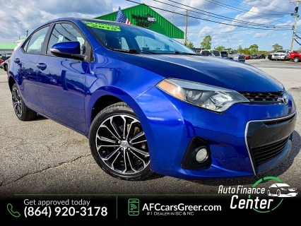 Used 2015 Toyota Corolla 4dr Sdn (Natl) at Auto Finance Center near Matthews, NC