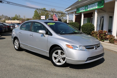 Used 2008 Honda Civic Sdn 4dr Auto EX at Auto Finance Center near Matthews, NC